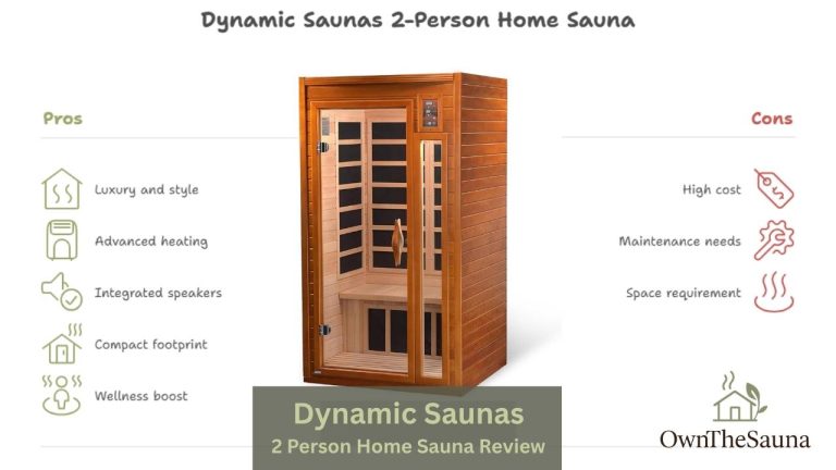 2 Person Home Sauna