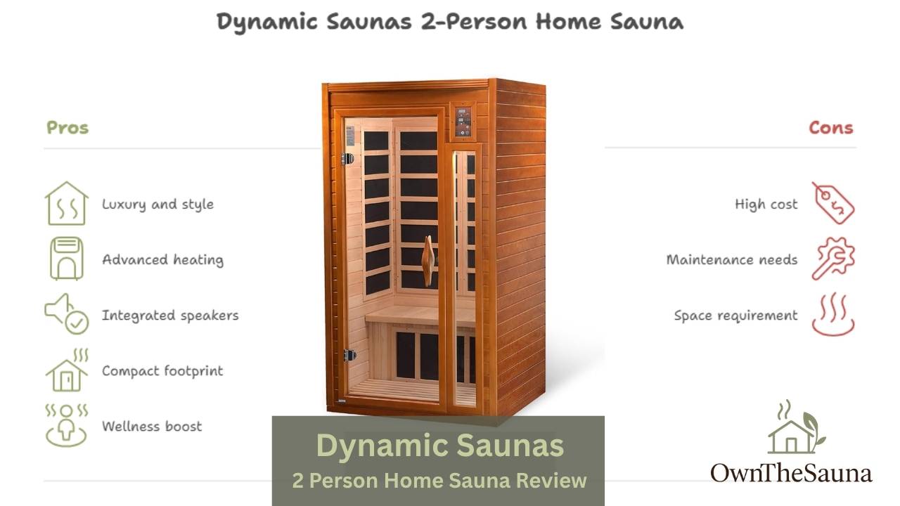 2 Person Home Sauna