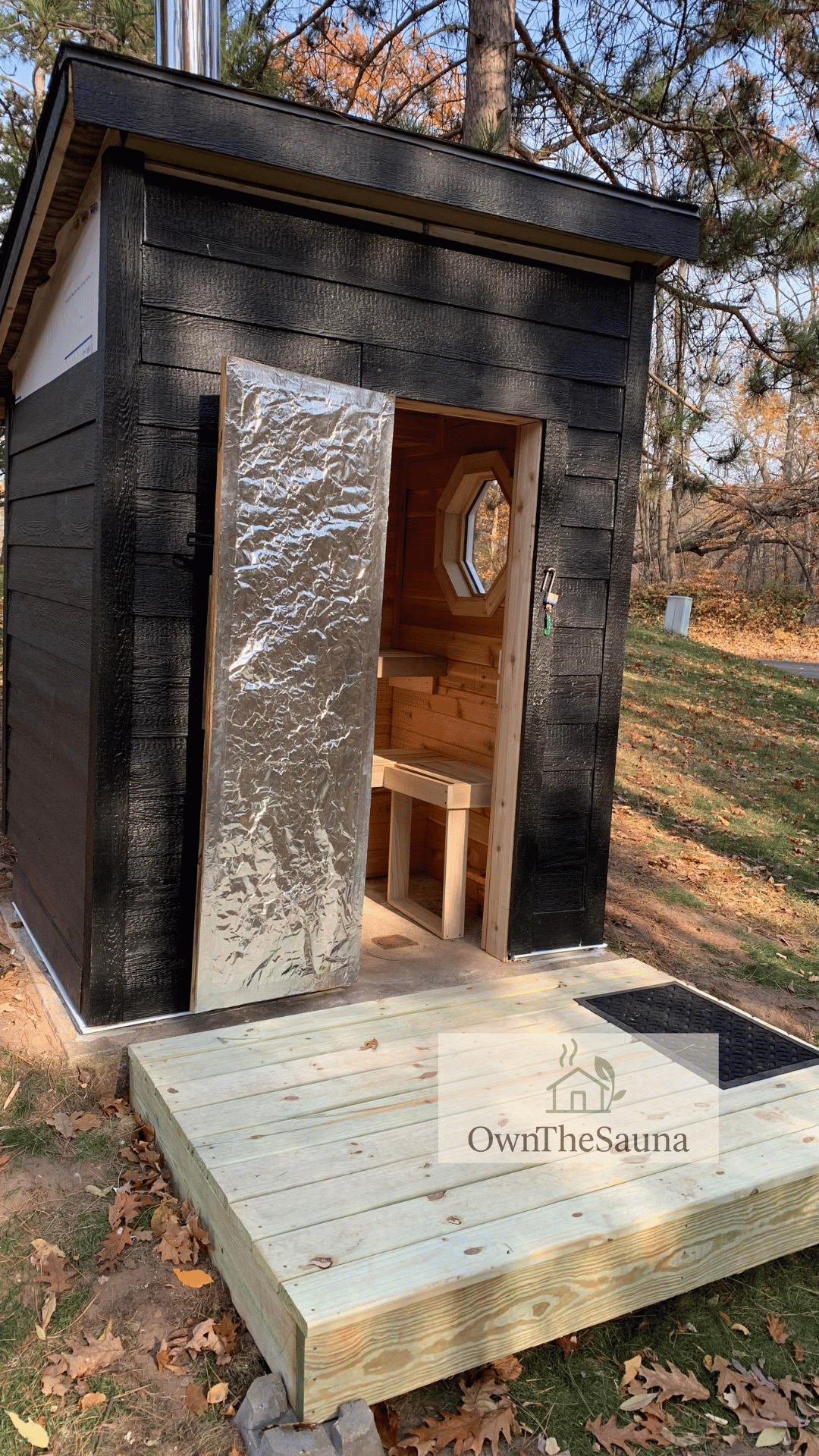 17 Types of Saunas for Home Wellness 8 Wood-Burning Sauna