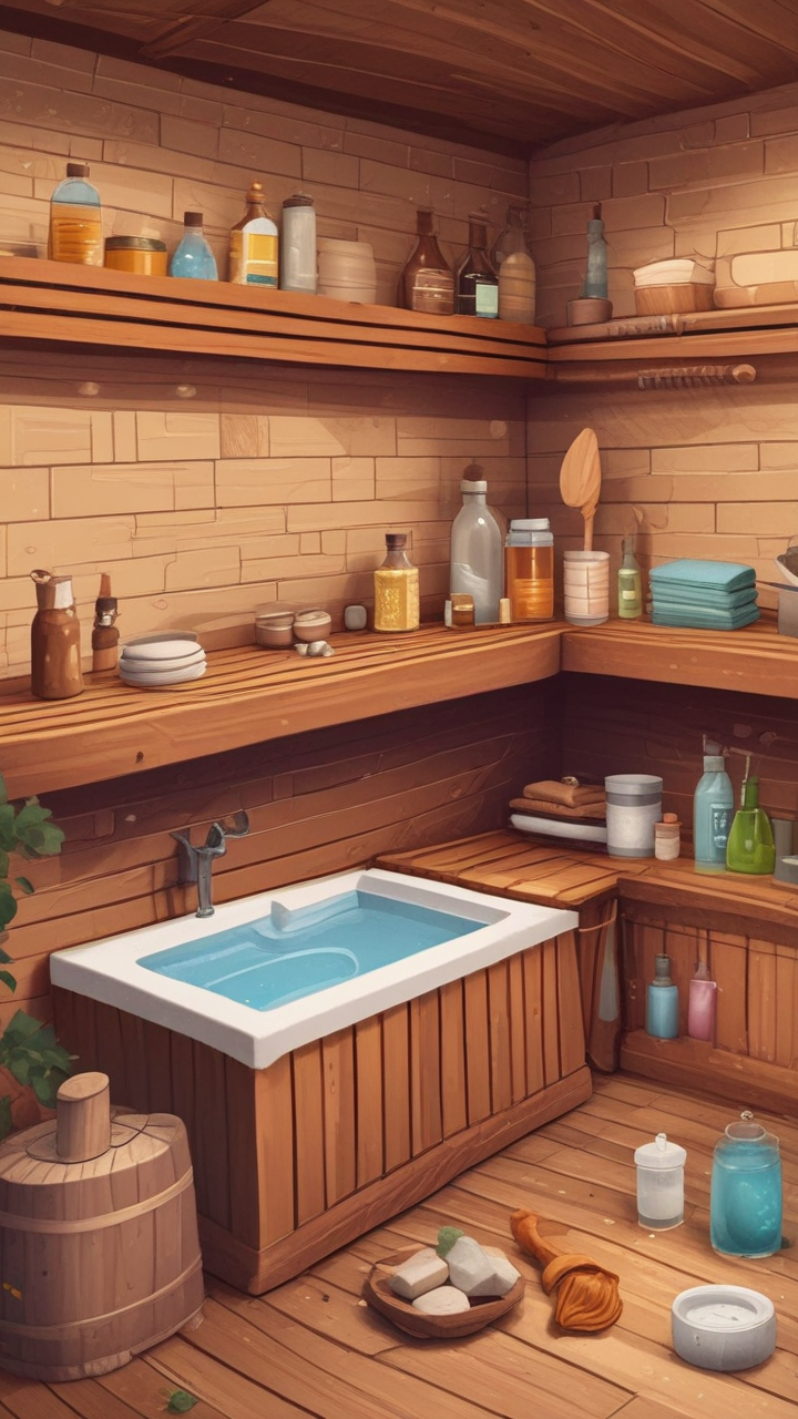 12 Innovative Sauna Accessories Ideas for Modern Saunas 6 Sauna with various accessories